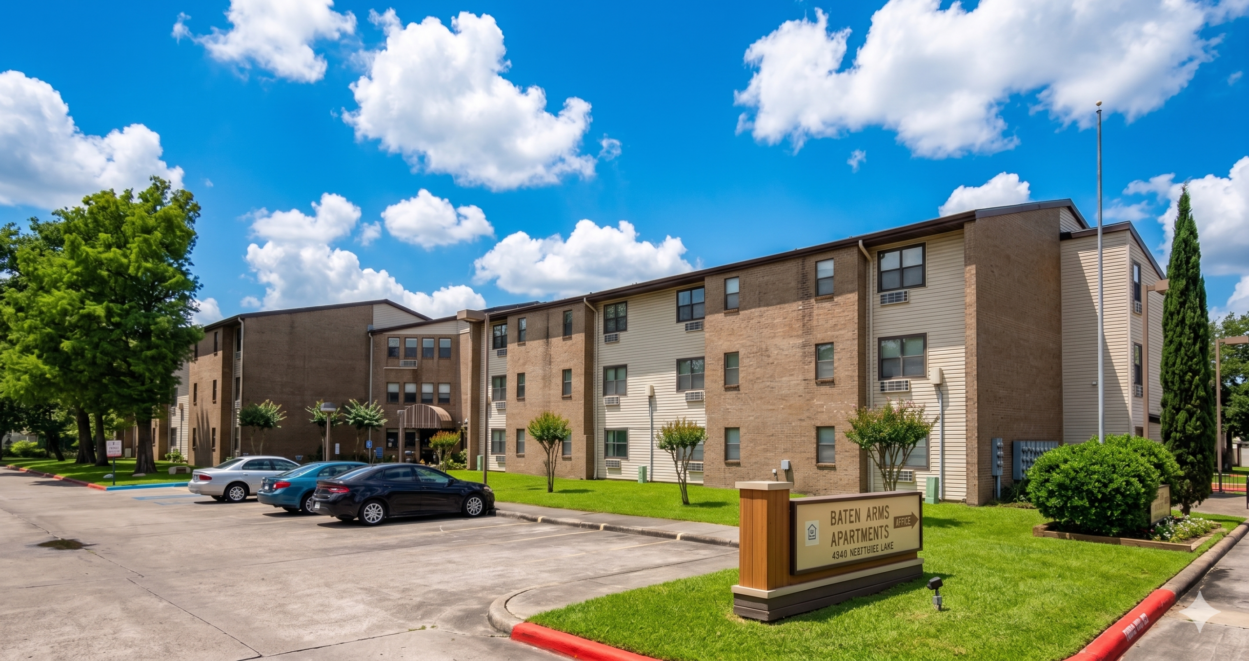 Baten Arms senior apartments in Beaumont.